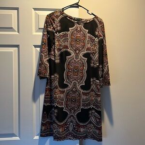 INC knee length dress